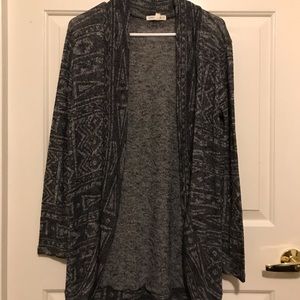 Aeropostale Tribal Print Cardigan